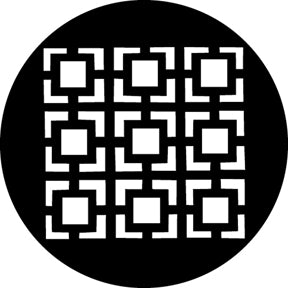 G558 Grille 3 - Rosco GAM Standard Steel Gobo