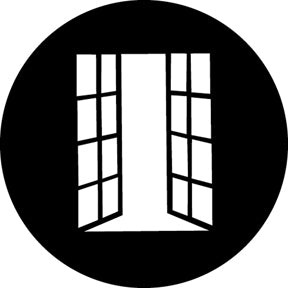 G585 Open Window - Rosco Standard Steel Gobo
