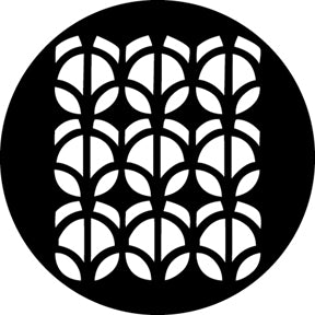 G596 Grille 5 - Rosco Standard Steel Gobo