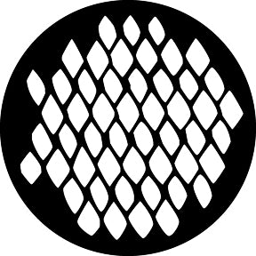 G613 Hardware Cloth - Rosco GAM Standard Steel Gobo