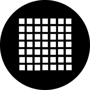 G618 Trellis 2 - Rosco Standard Steel Gobo