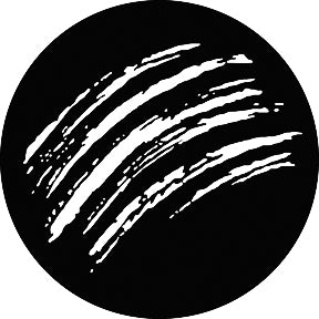 G640 Second Strokes - Rosco GAM Standard Steel Gobo