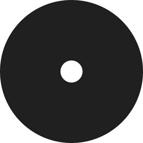 G652 Pin Spot D (1/2") - Rosco Standard Steel Gobo