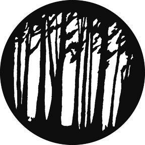 G655 Medium Trees - Rosco GAM Standard Steel Gobo