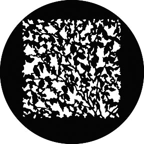 G684 Summer Leaves SQ - Rosco GAM Standard Steel Gobo