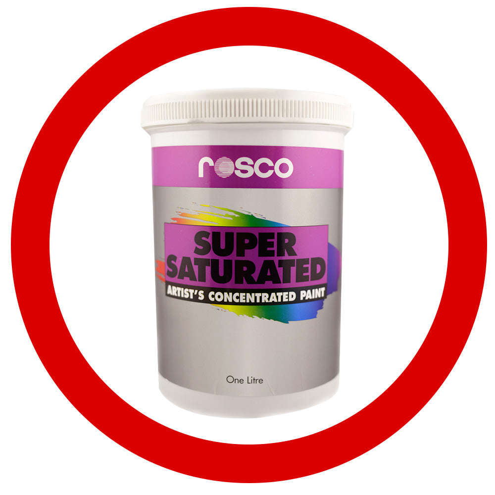 5965 Rosco Supersat Acrylic Paint - Red