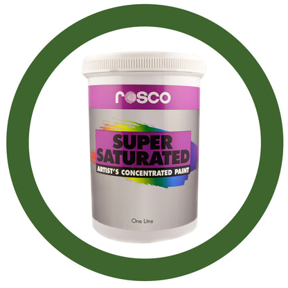 5994 Rosco Supersat Acrylic Paint - Grass Green