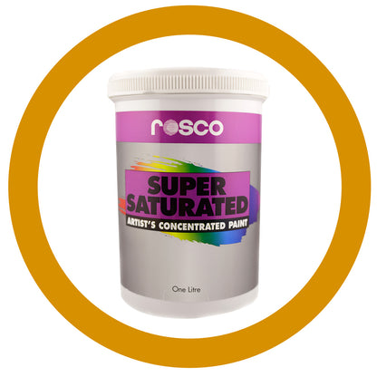 5982 Rosco Supersat Acrylic Paint - Yellow Ochre