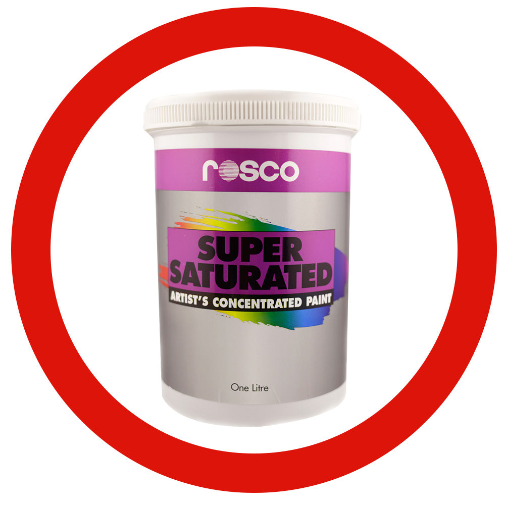 5975 Rosco Supersat Acrylic Paint - Magenta