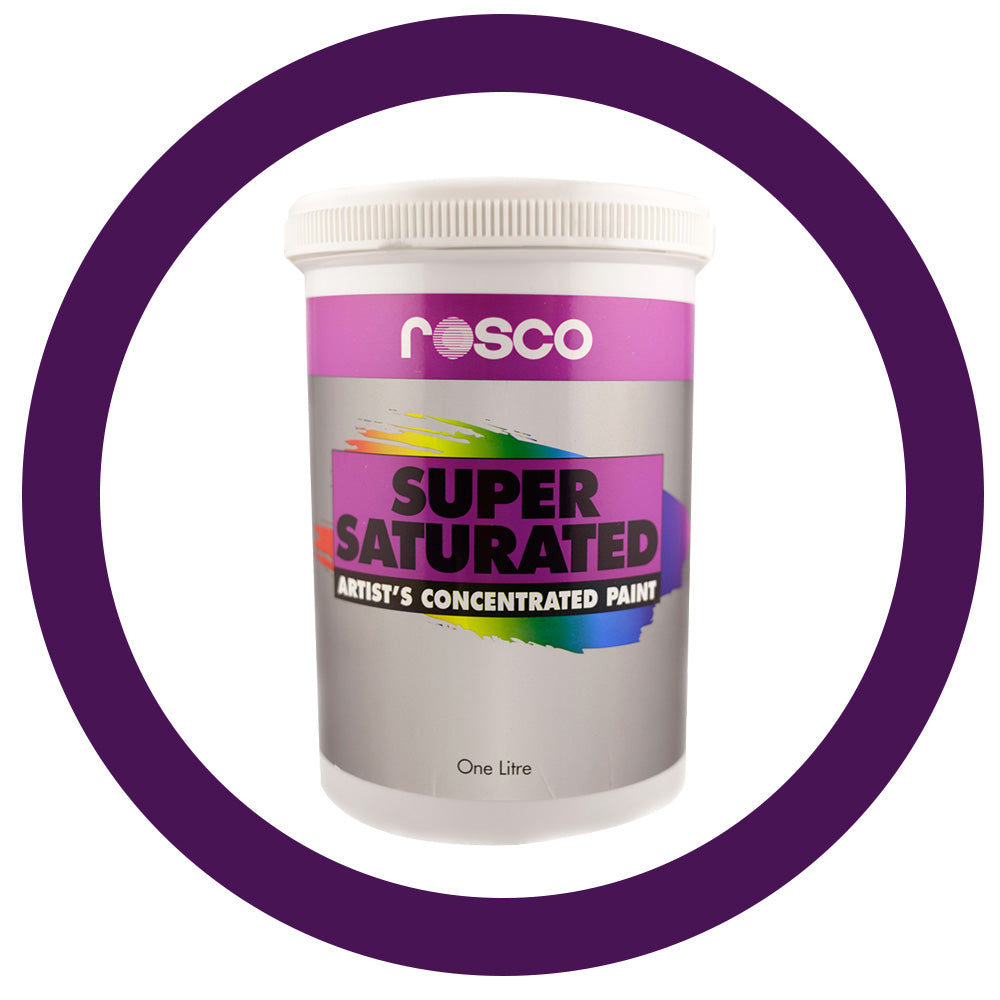 5979 Rosco Supersat Acrylic Paint - Purple