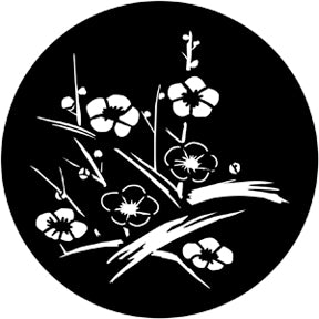 71031 Japanese Flowers - Rosco Standard Steel Gobo