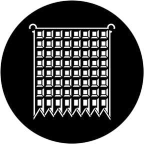 71040 Ministry - Rosco Standard Steel Gobo