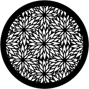 71042 Multiple Flowers - Rosco Standard Steel Gobo