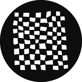 G724 New York Pizza P - Rosco GAM Standard Steel Gobo