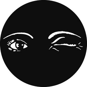 G728 Wink - Rosco GAM Standard Steel Gobo