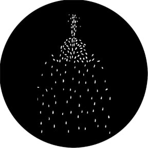 73622 Fountain B - Rosco Standard Steel Gobo
