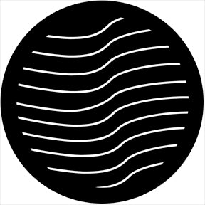 74056 Organic 6 - Rosco Standard Steel Gobo