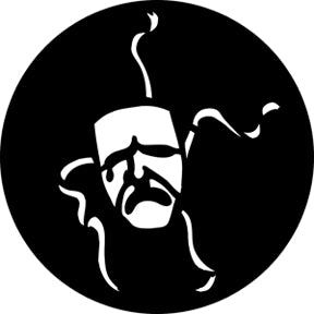 76519 Tragedy Mask  Rosco Stainless Steel Gobo