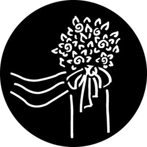 76528 Floral Decoration 2 - Rosco Standard Steel Gobo