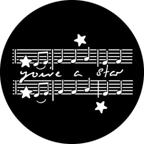 76554 You're a Star - Rosco Standard Steel Gobo