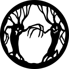 76571 Spooky Trees  Rosco Stainless Steel Gobo