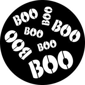 76593 Panto Words 5 - Rosco Standard Steel Gobo