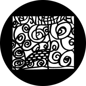 76606 Modern Art - Rosco Standard Steel Gobo