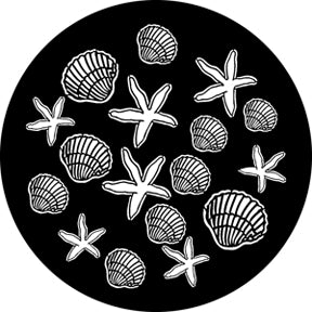 76607 Shell Breakup - Rosco Standard Steel Gobo
