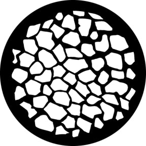 76610 Crazy Paving - Rosco Standard Steel Gobo