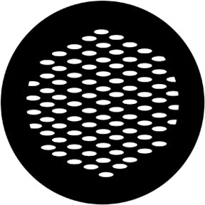 77071 Ellipse 1 - Rosco Standard Steel Gobo