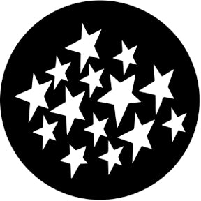 77112 Stars 1 - Rosco Standard Steel Gobo