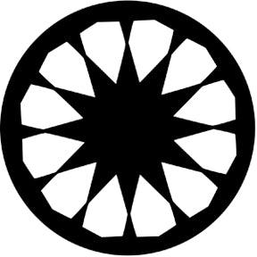 77157 Star B - Rosco Standard Steel Gobo
