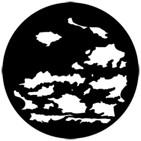 77164 Cloud 6 - Rosco Standard Steel Gobo