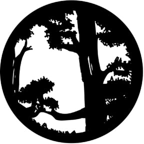 77205 Forest Top - Rosco Standard Steel Gobo
