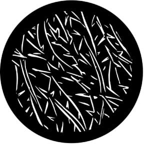 77211 Abstract Blades - Rosco Standard Steel Gobo