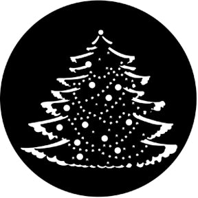 77227 Christmas Tree Complete - Rosco Standard Steel Gobo