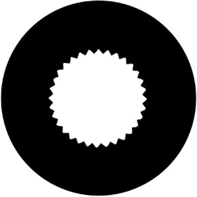 77257 Vignette Aperture 3 - Rosco Standard Steel Gobo