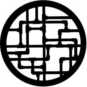 77275 Pipes - Rosco Standard Steel Gobo