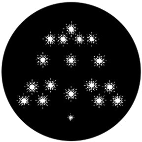 77291 Chandelier B - Rosco Standard Steel Gobo