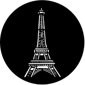 77305 Eiffel Tower - Rosco Standard Steel Gobo