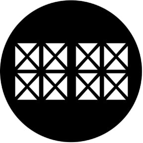 77350 Tudor - Rosco Standard Steel Gobo