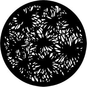 77386 Floral 1 - Rosco Standard Steel Gobo
