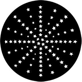 77388 Stars 5 - Rosco Standard Steel Gobo