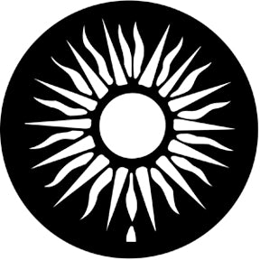 77400 Sun - Rosco Standard Steel Gobo
