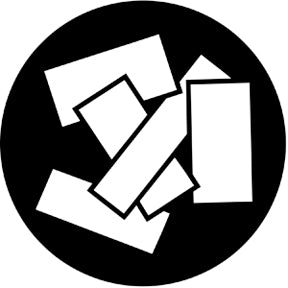 77416 Quadrangles - Rosco Standard Steel Gobo