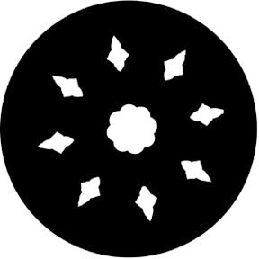 77539 Rose (b) - Rosco Standard Steel Gobo