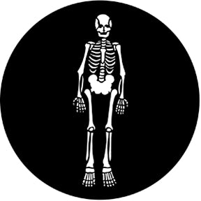 77557 Skeleton - Rosco Standard Steel Gobo