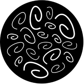 77577 Curly Coils - Rosco Standard Steel Gobo