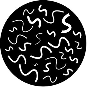 77578 Wiggles -  Rosco Stainless Steel Gobo