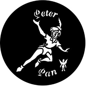 77584 Peter Pan  Rosco Stainless Steel Gobo